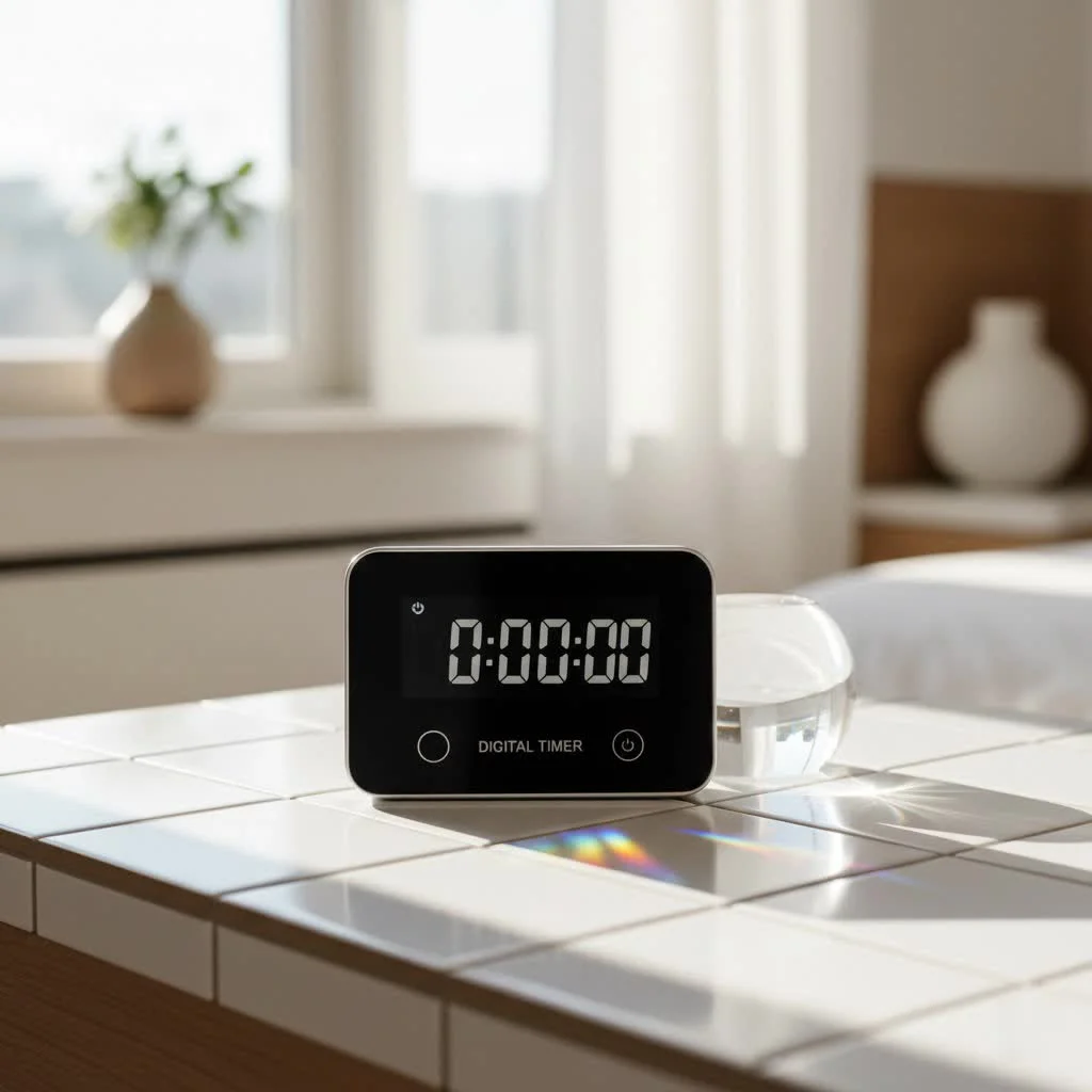Digital timer online interface showing countdown
